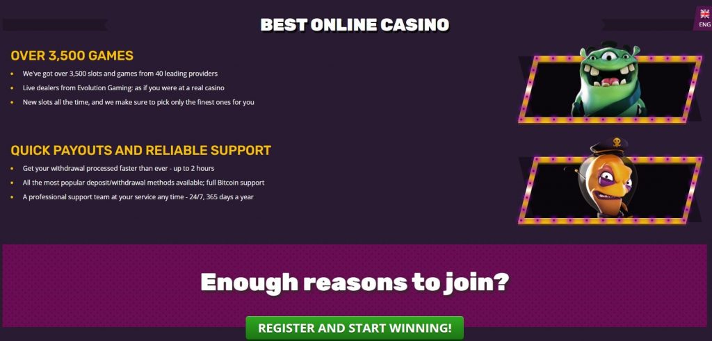 PlayAmo Casino OVER 3.500 Games