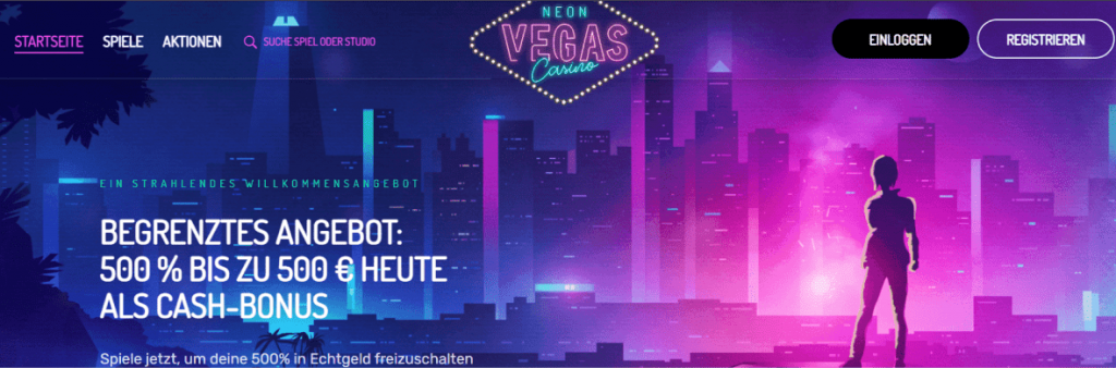 Neon Vegas Casino Lobby 1024X338
