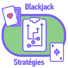 Tableau de blackjack et stratégies utiles