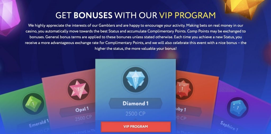 Get Bonuses With Our Vip Program 1024X506