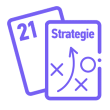 Blackjack-strategieën en handige tafel