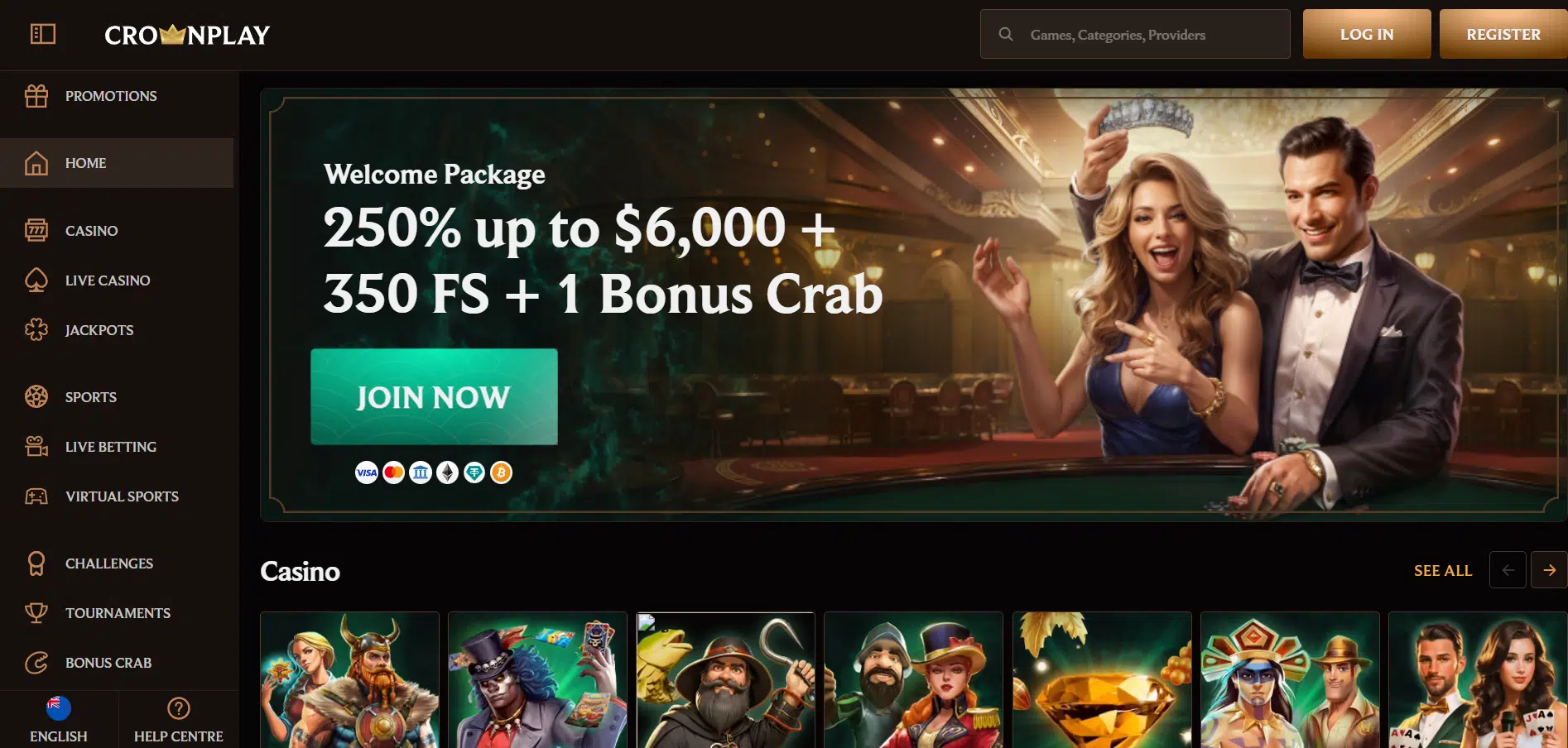 CrownPlay New Casino Site
