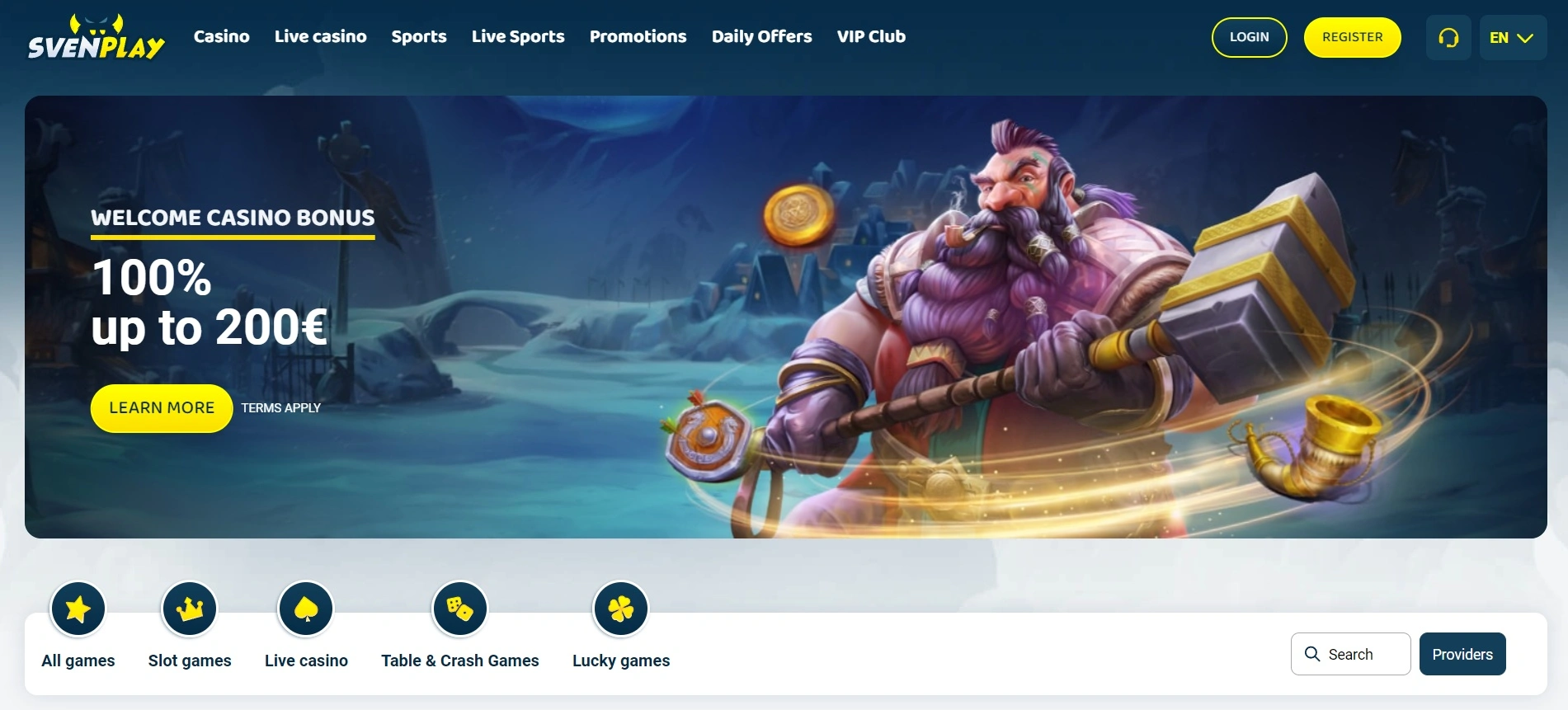 Legaal online casino Svenplay