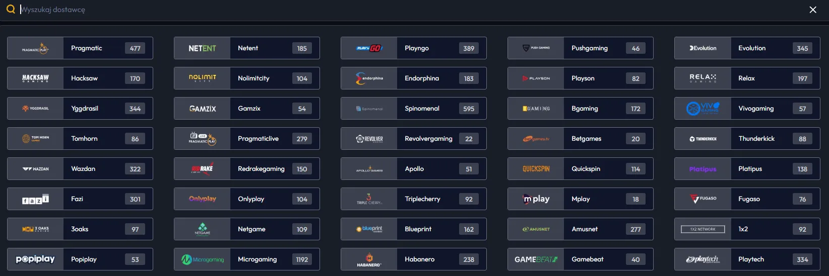 Dostawcy-oprogramowania-w-gangsta-casino Dostawcy Oprogramowania w Gangsta Casino