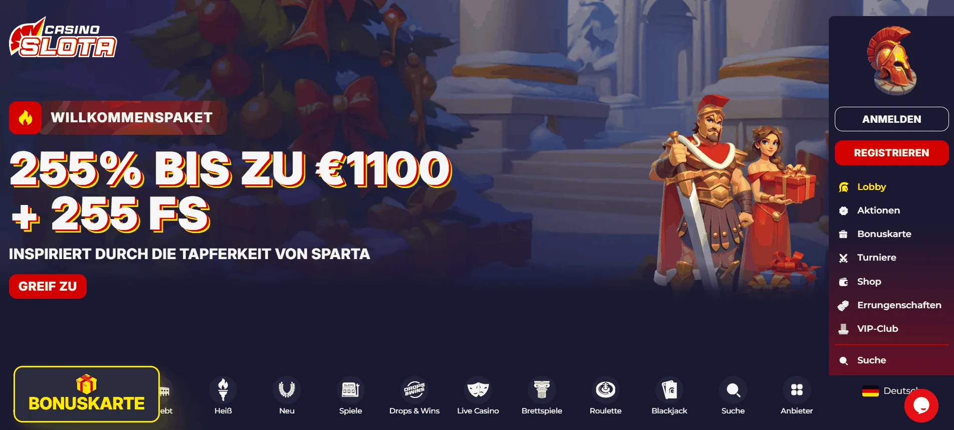 Slota-casino-hauptlobby Slota Casino Hauptlobby