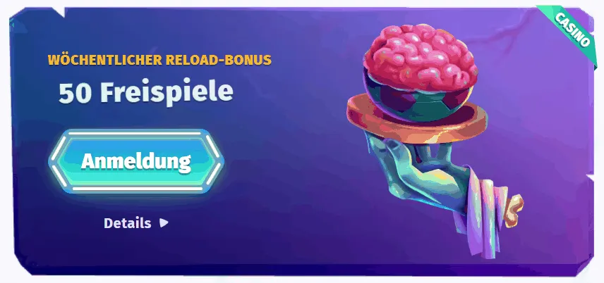Casombie Casino Wöchentlicher Reload Bonus