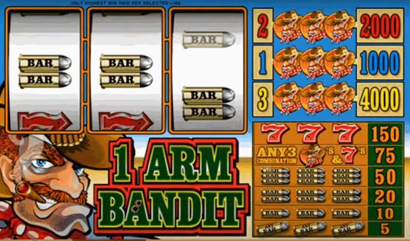 Microgaming 1 Arm Bandit Slot