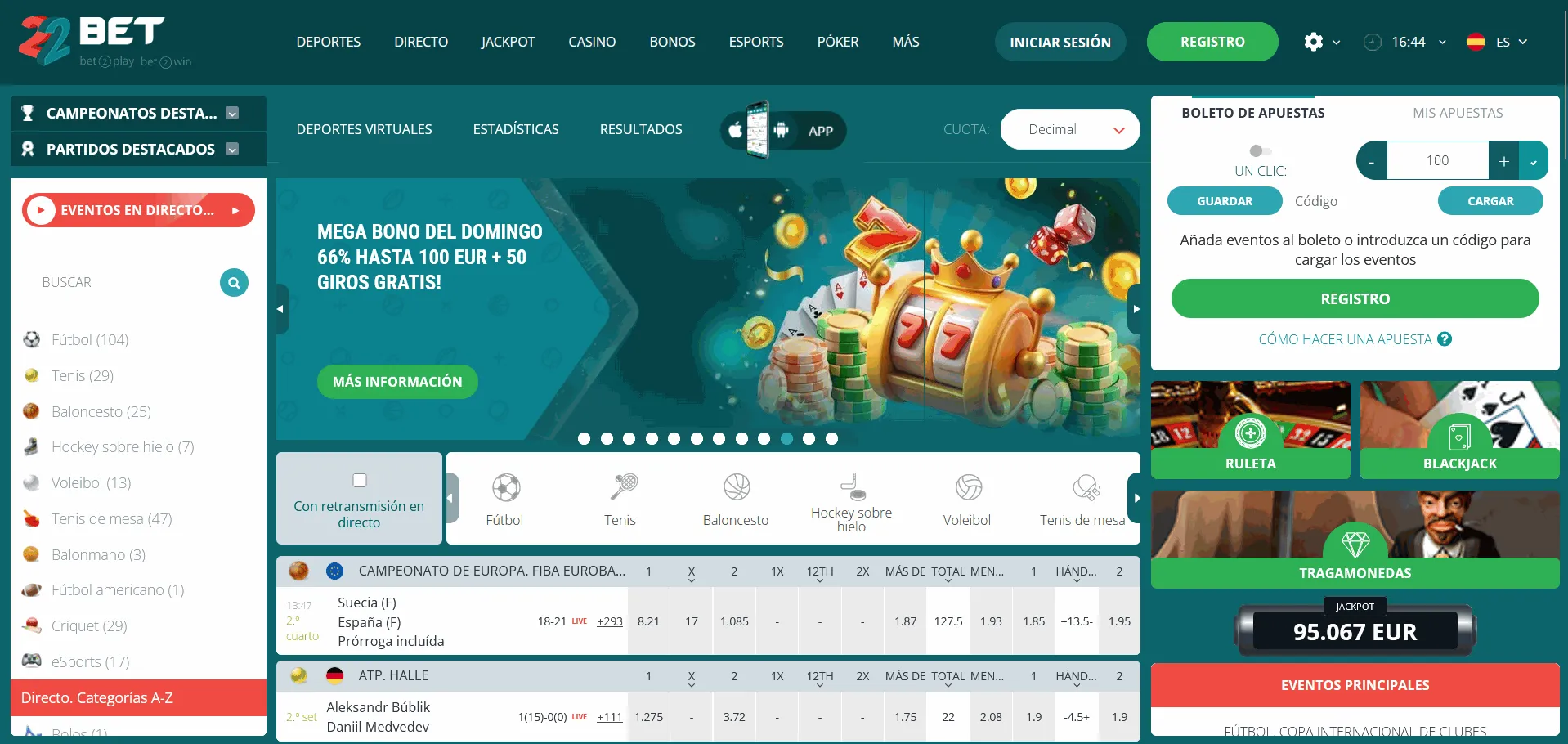 22bet Casino vestíbulo 22bet Casino vestíbulo