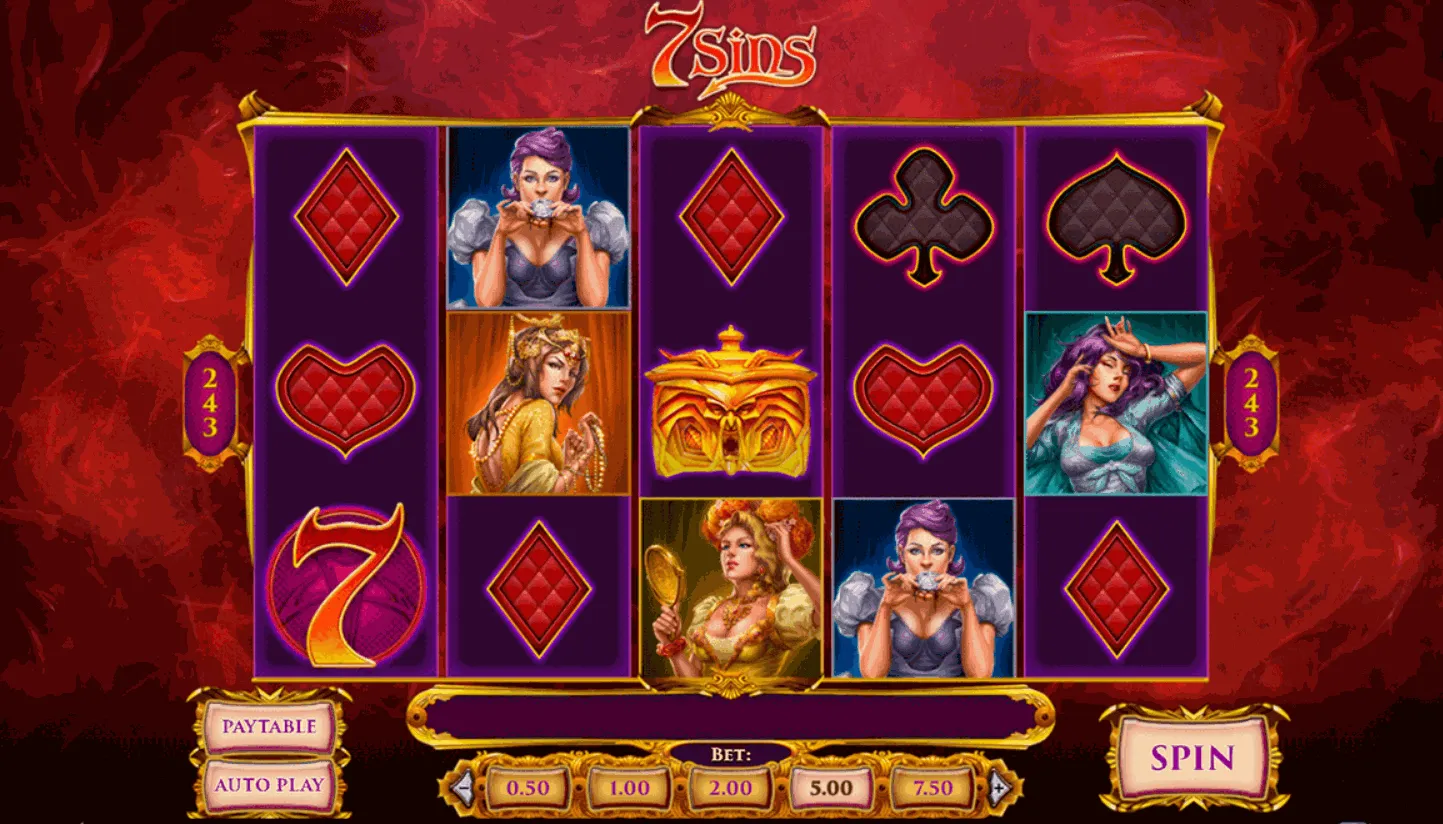 Play'n Go 7 Sins Slot