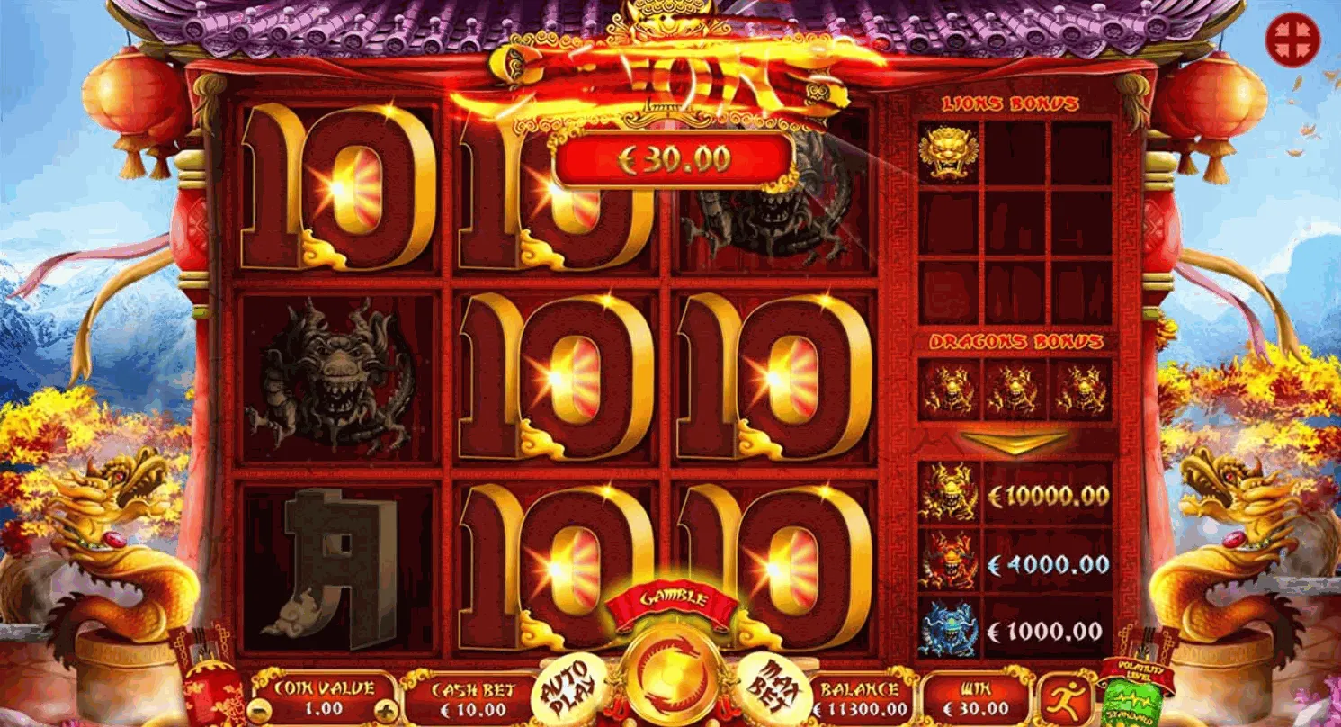 Wazdan 9 Lions Slot