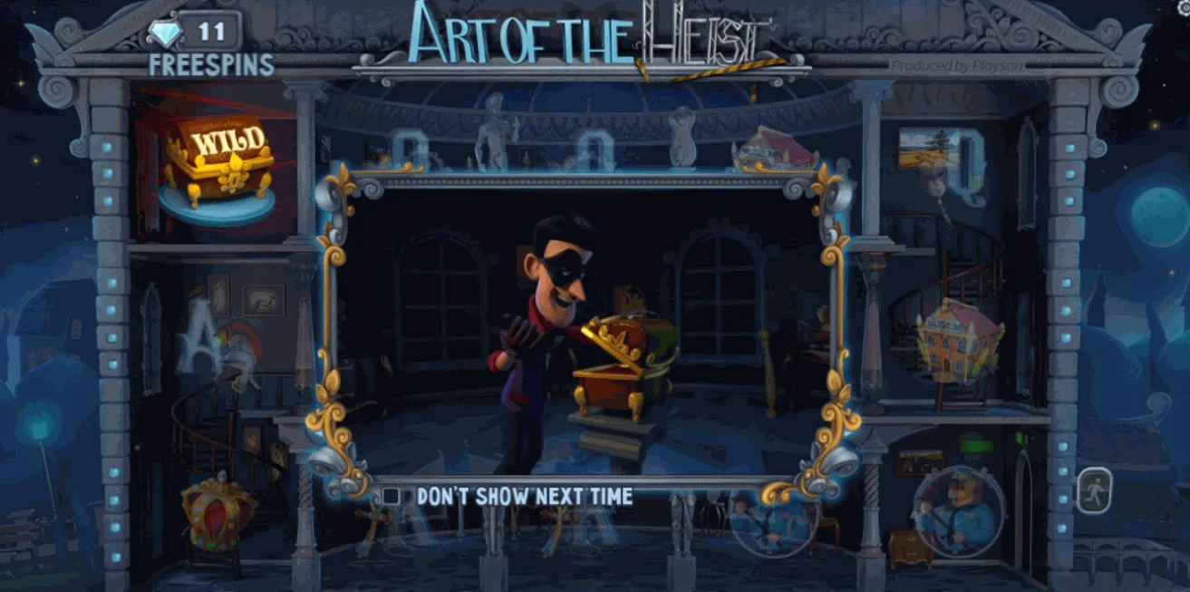 Playson Art of Heist Slot