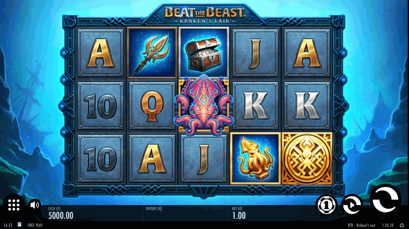 Thunderkick Beat the Beast Kraken's Liar Slot