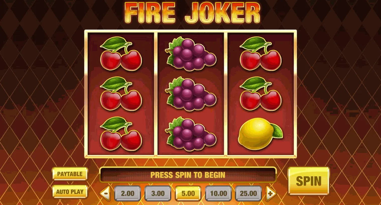 Play'n Go Fire Joker Slot