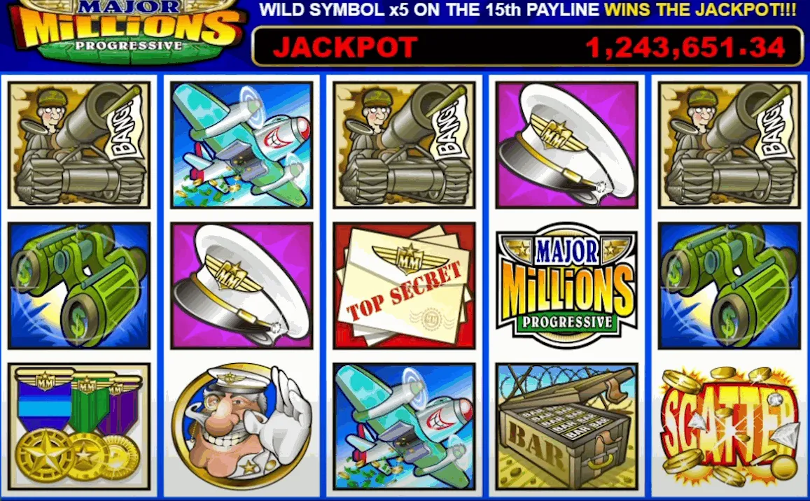 Microgaming Major Millions Slot