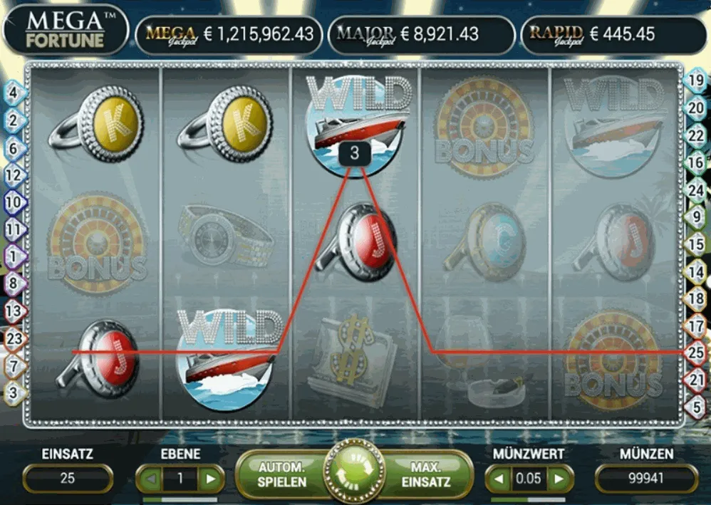 NetEnt Mega Fortune Slot