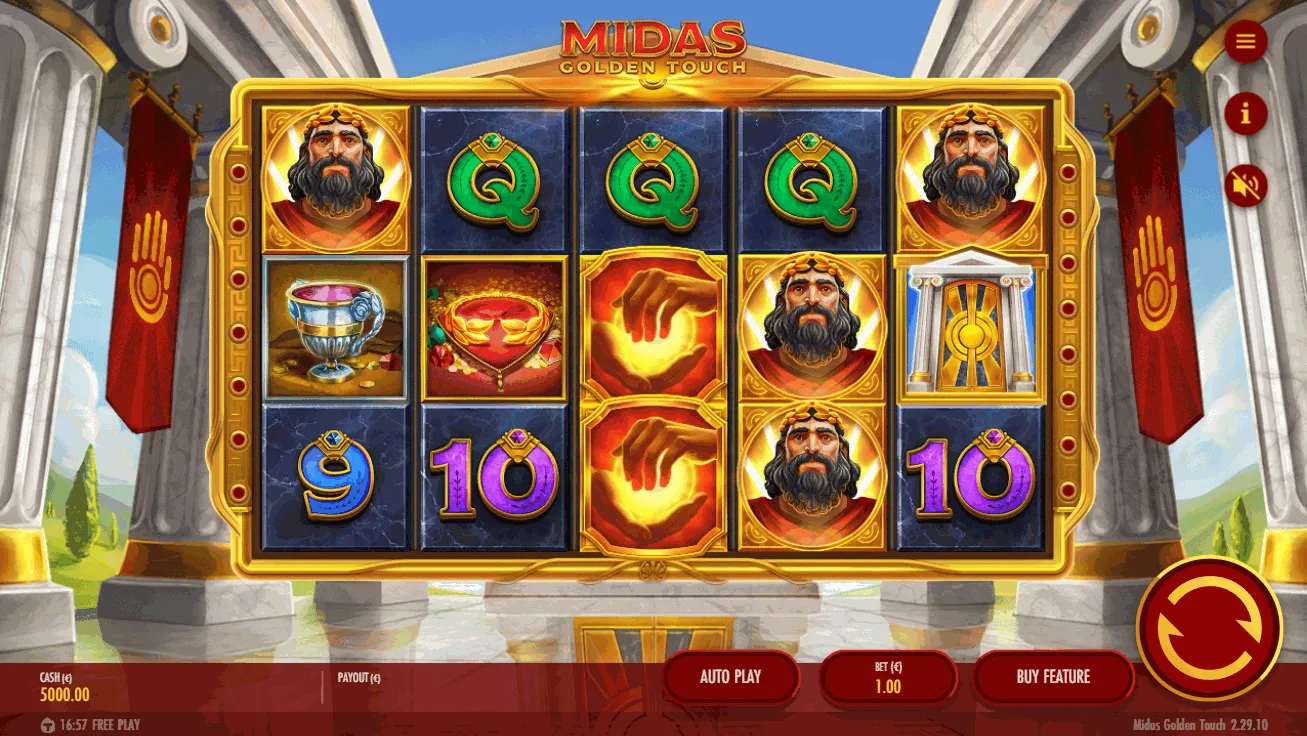 Thunderkick Midas Golden Touch Slot