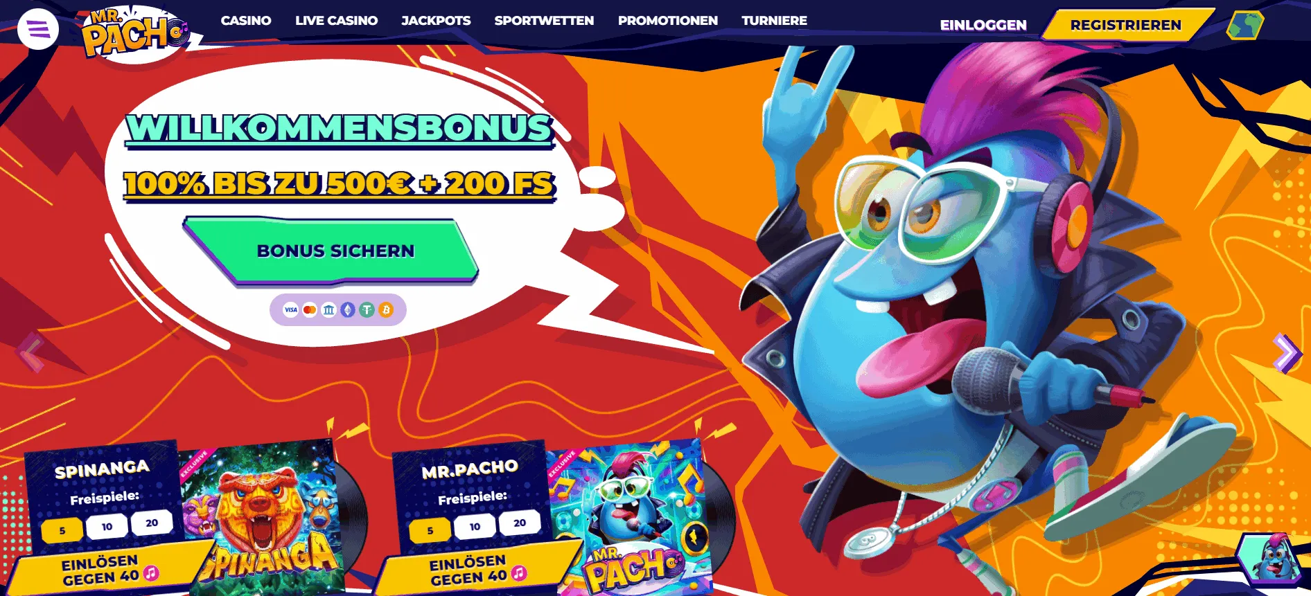 Mr.Pacho ecoPayz Casino