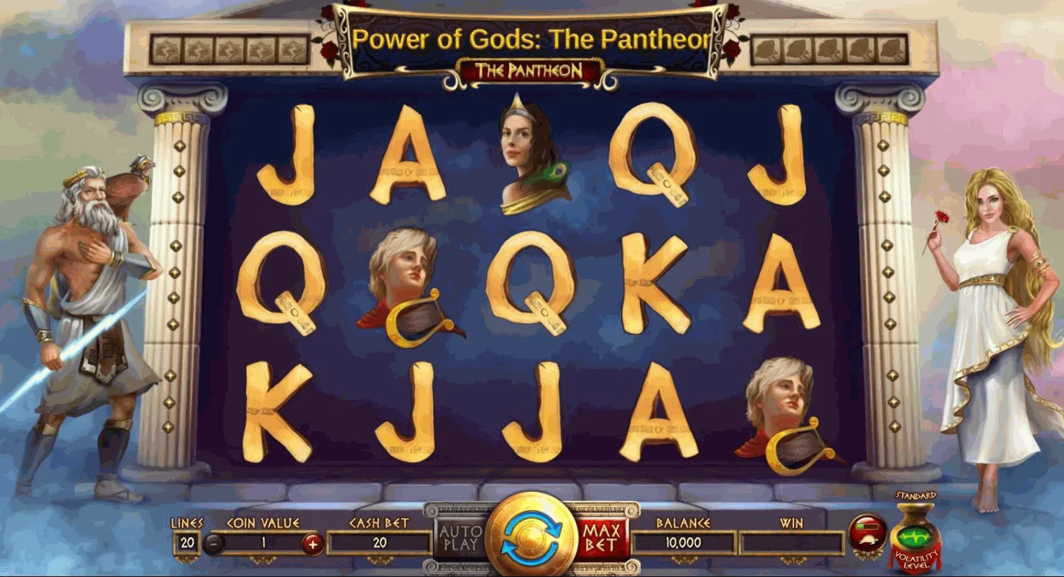 Wazdan Power of Gods: The Pantheon Slot