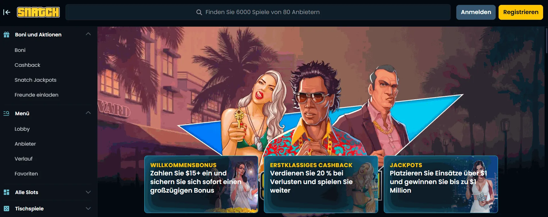 Snatch ecoPayz Casino