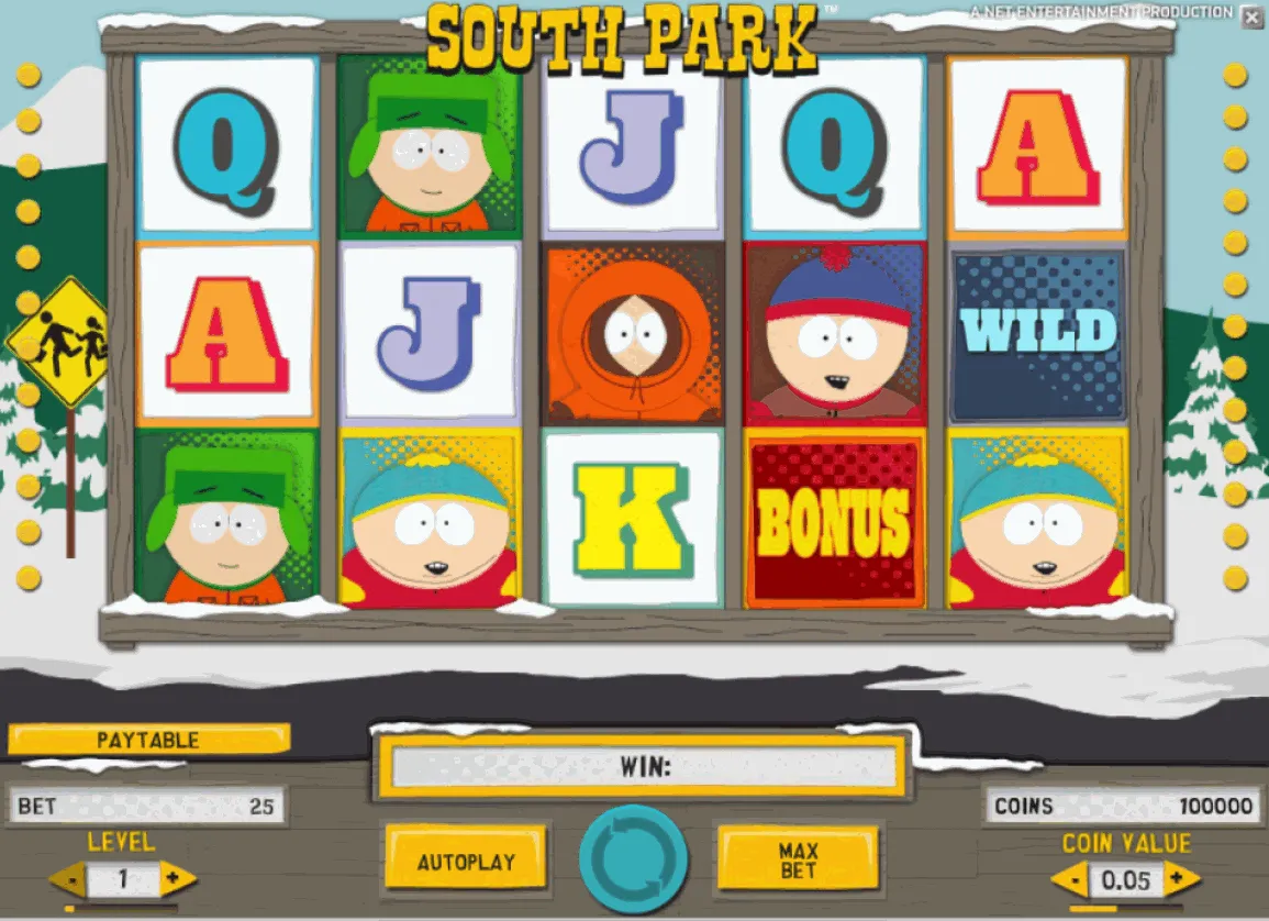 NetEnt South Park Slot