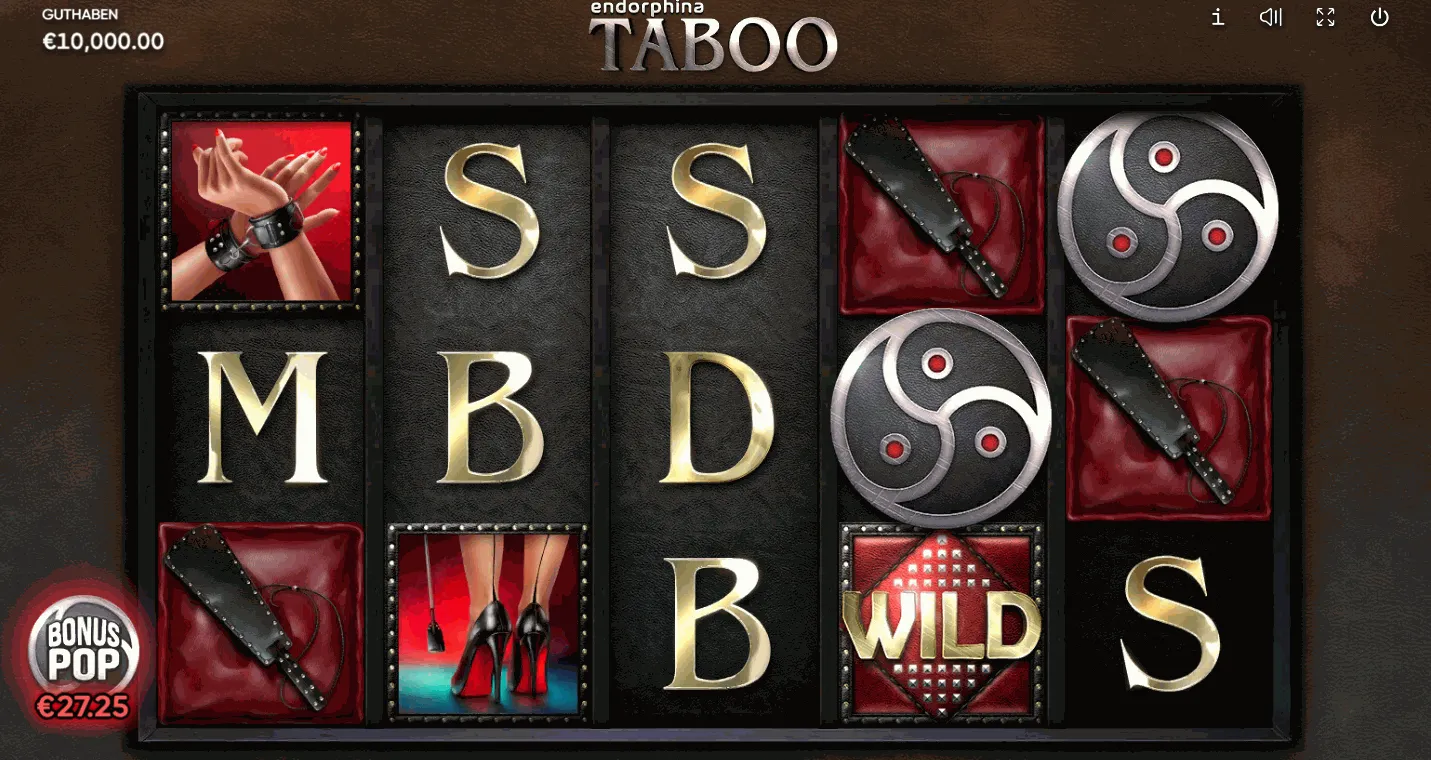 Endorphina Taboo Slot
