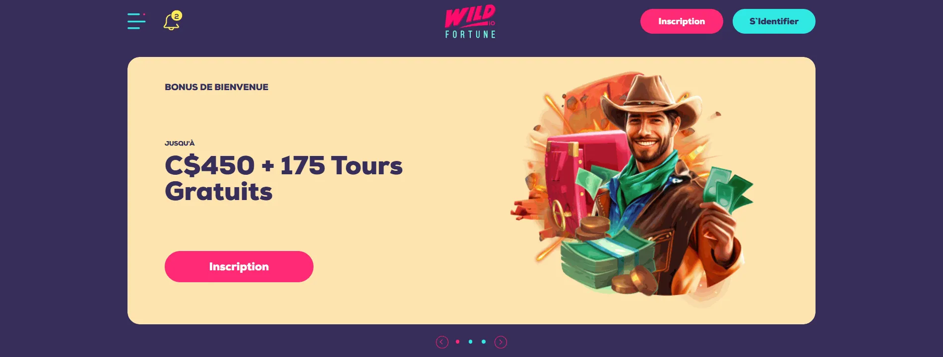 Wild Fortune Casino avec les meilleurs bonus