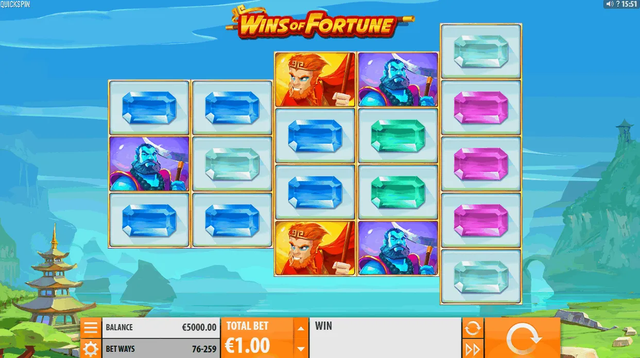 Quickspin Wins of Fortune Slot