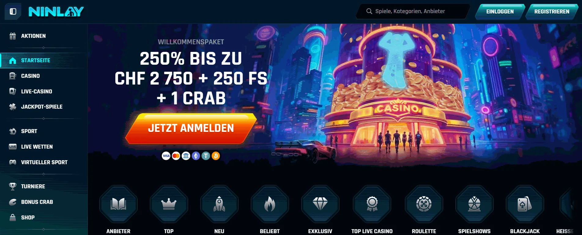 Das neue Casino Ninlay