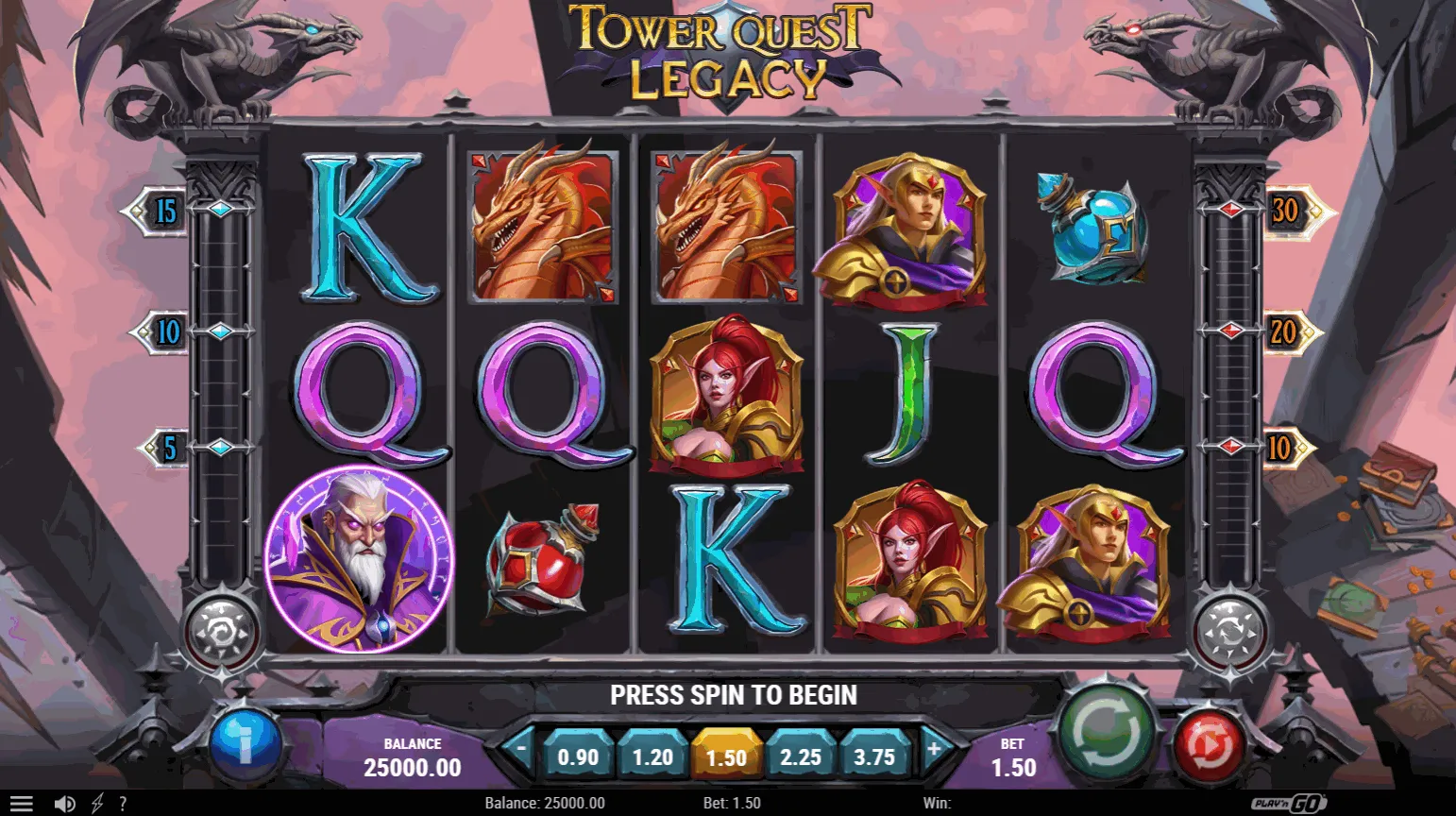 Play'n Go Tower Quest Legacy Slot