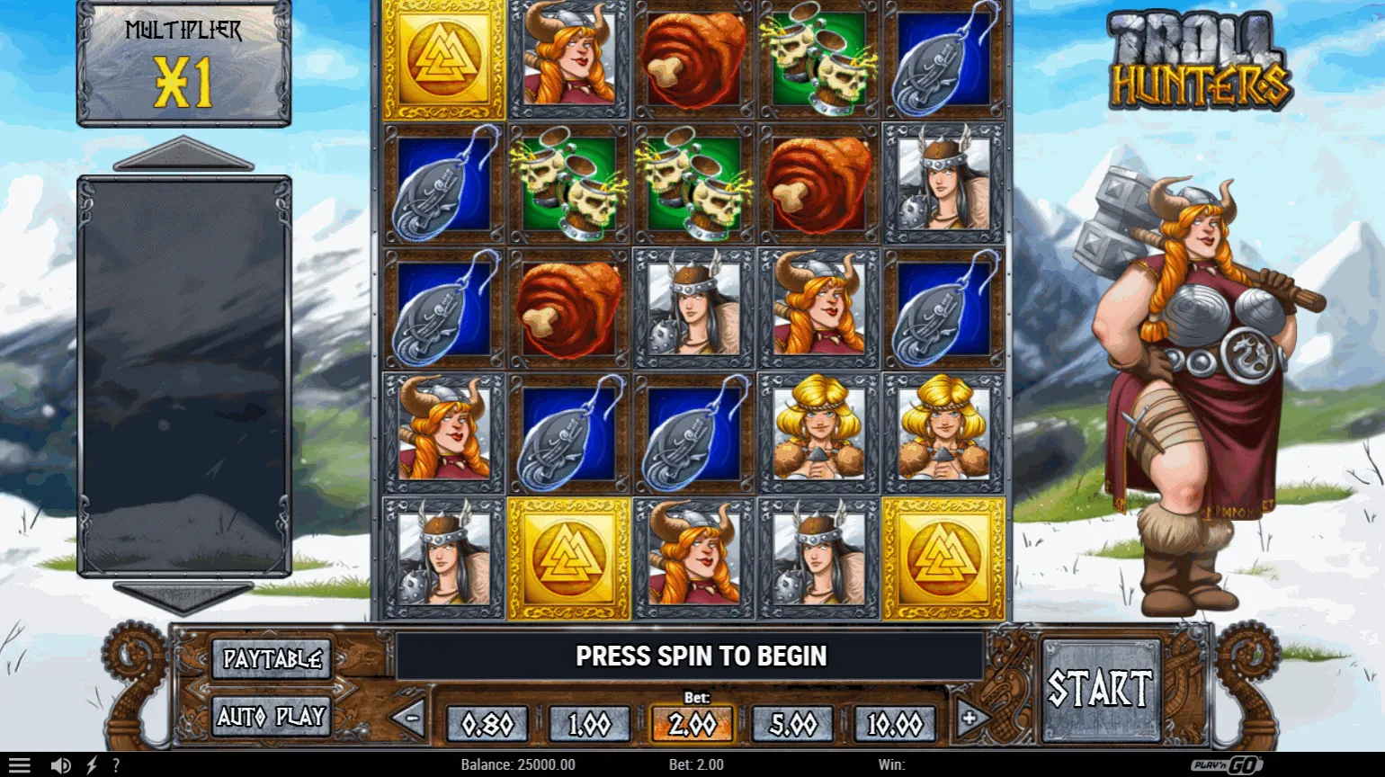 Play'n Go Troll Hunters Slot