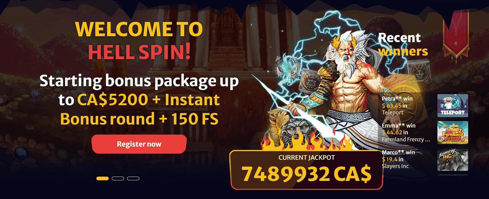 Hell Spin Casino with Ukash Payments Hell Spin Ukash Casino