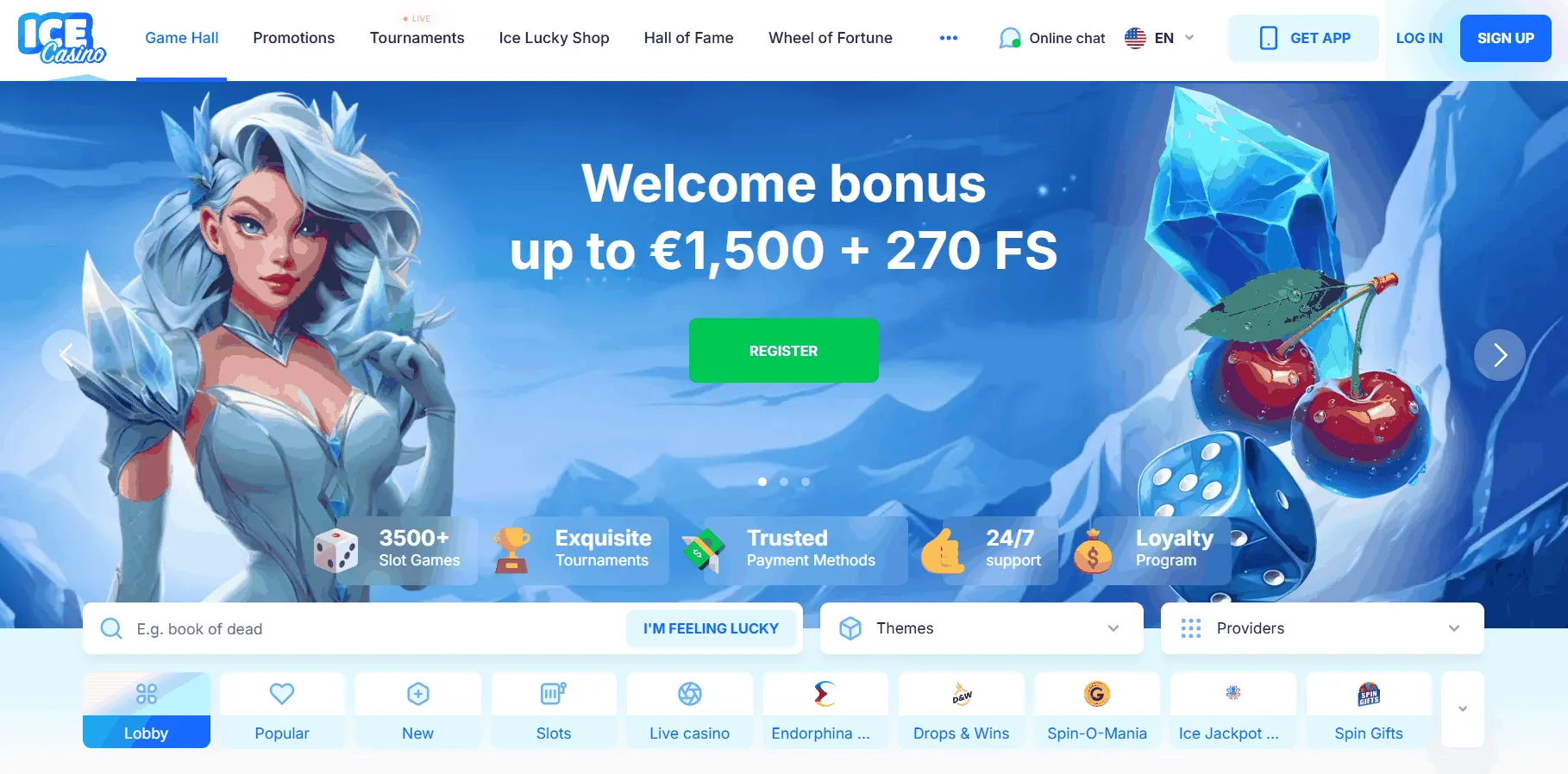 Icecasino Irish Gambling Site