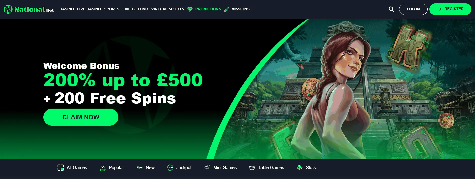 NationalBet Casino Website NationalBet Real Money Casino