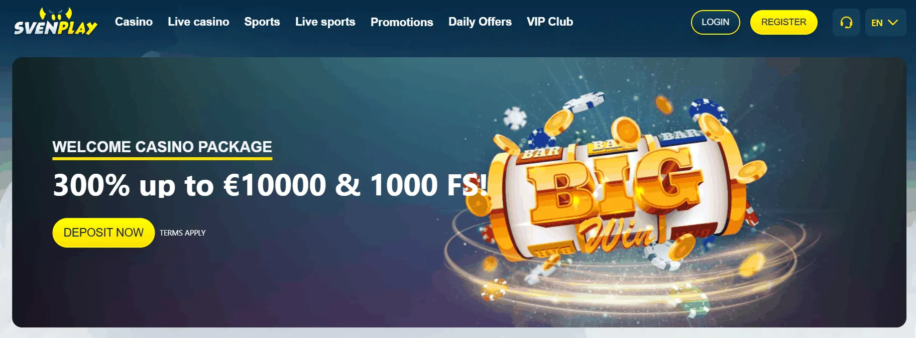 Svenplay Startpagina