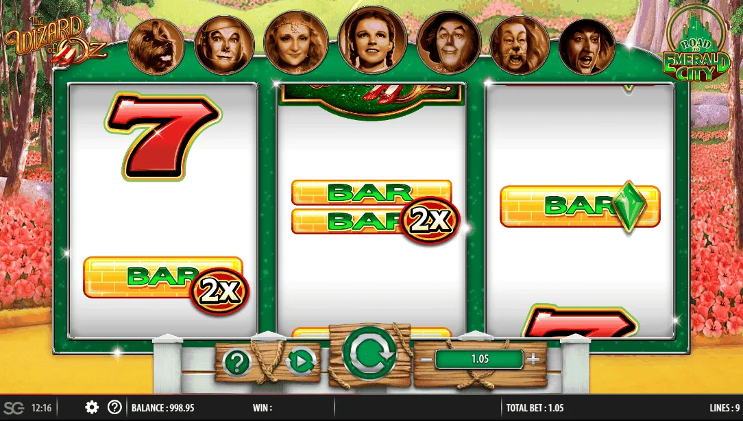 The Wizard Of Oz – Road To Emerald City Online Spielautomat The Wizard Of Oz – Road To Emerald City Spielautomat