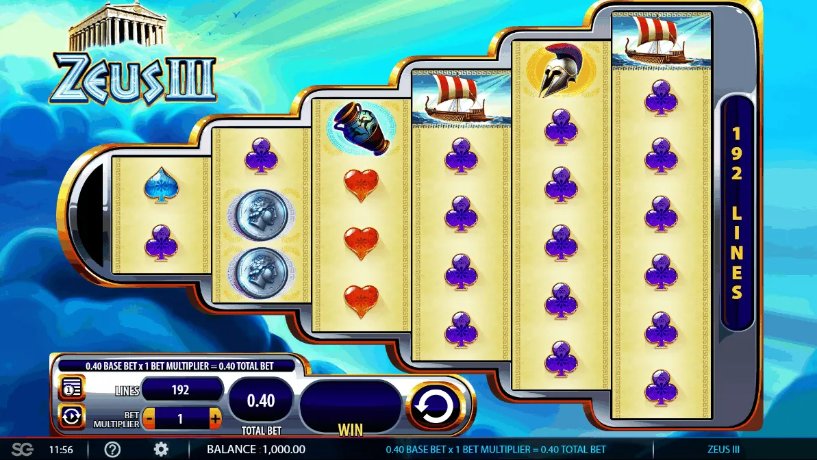 Zeus III Online Spielautomat Zeus III Spielautomat