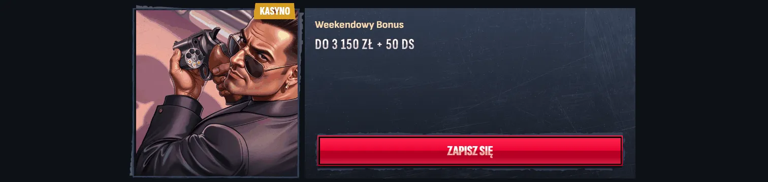 Weekendowy bonus w Mafia kasyno