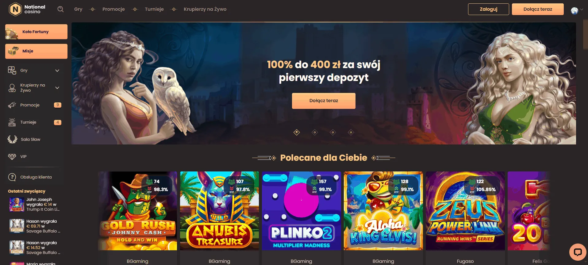 National Kasyno z Klarna alternatywami National Kasyno z alternatywami dla Klarny