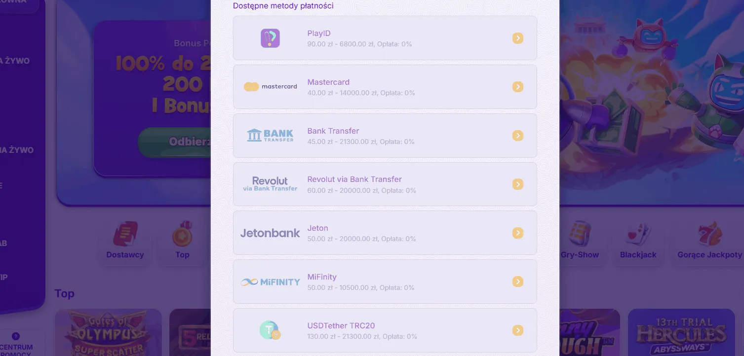 RoboCat kasyno metody wypłat Wypłata w RoboCat kasyno