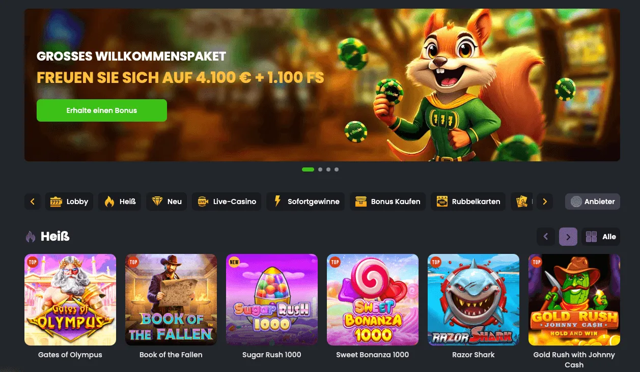 Spinline Casino Hauptseite Spinline Online Casino in Österreich