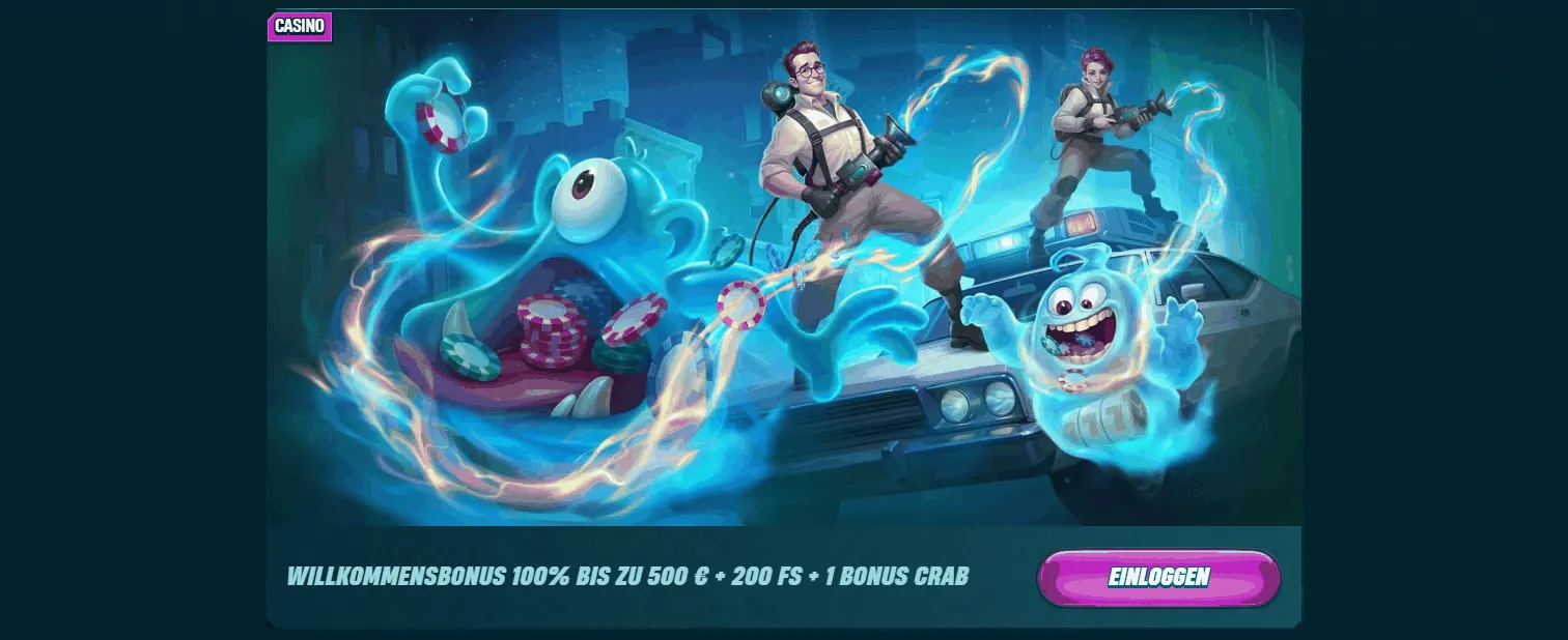 Willkommensbonus von Caspero Casino