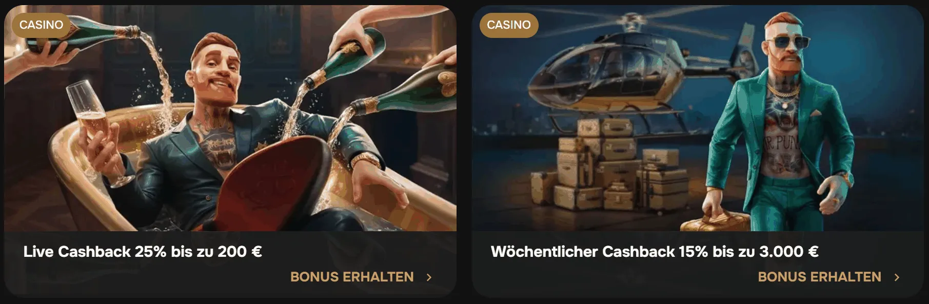 Cashback von MrPunter Casino
