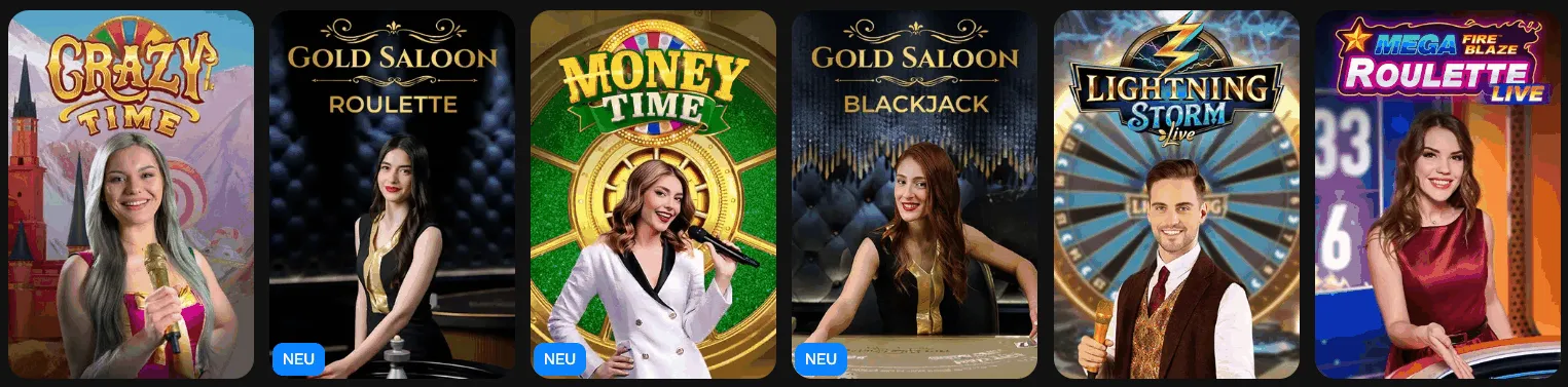 Live Spiele von MrPunter Casino
