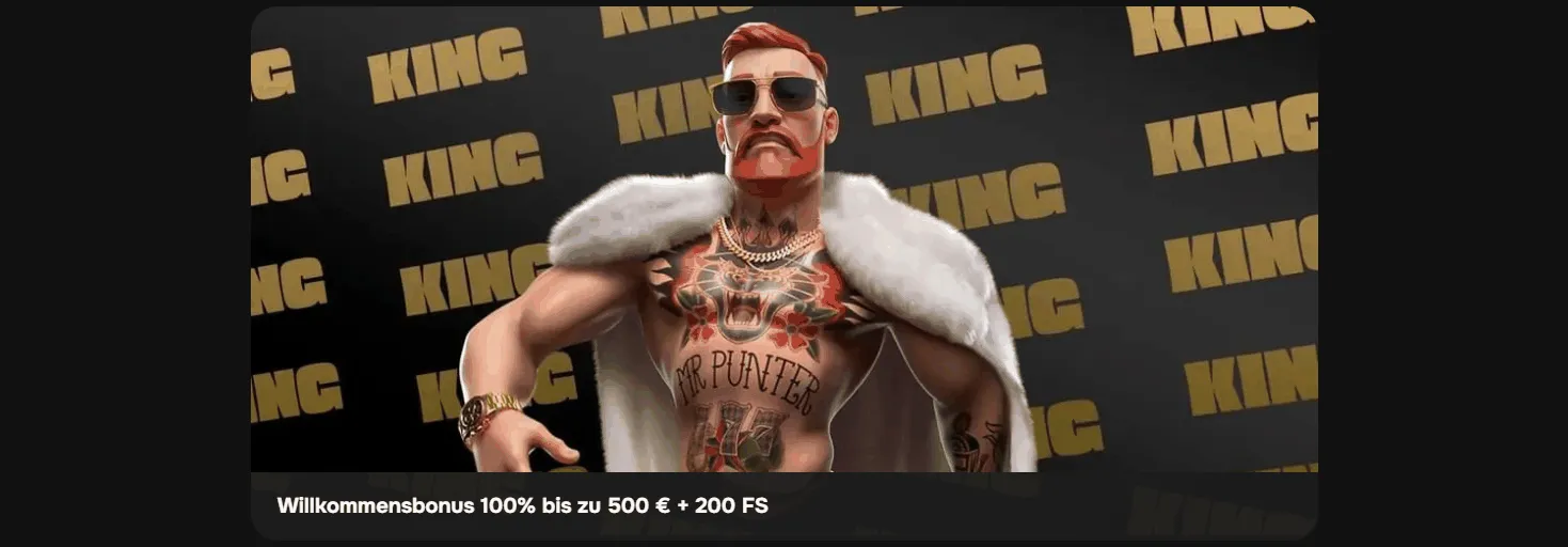 Willkommensbonus von MrPunter Casino