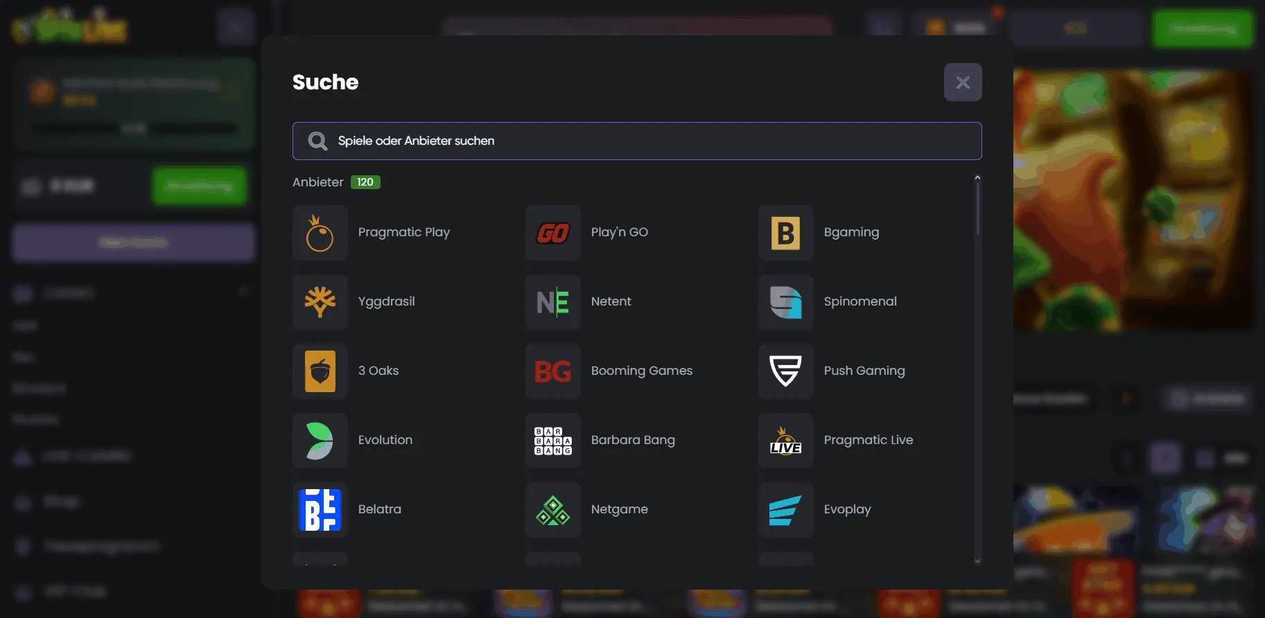 Casino Anbieter Spinline Anbieter von Spinline Casino