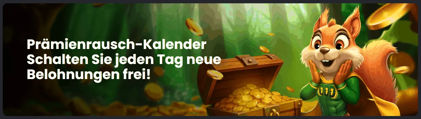 Bonuskalender im Spinline Casino Bonus Kalender von Spinline Casino