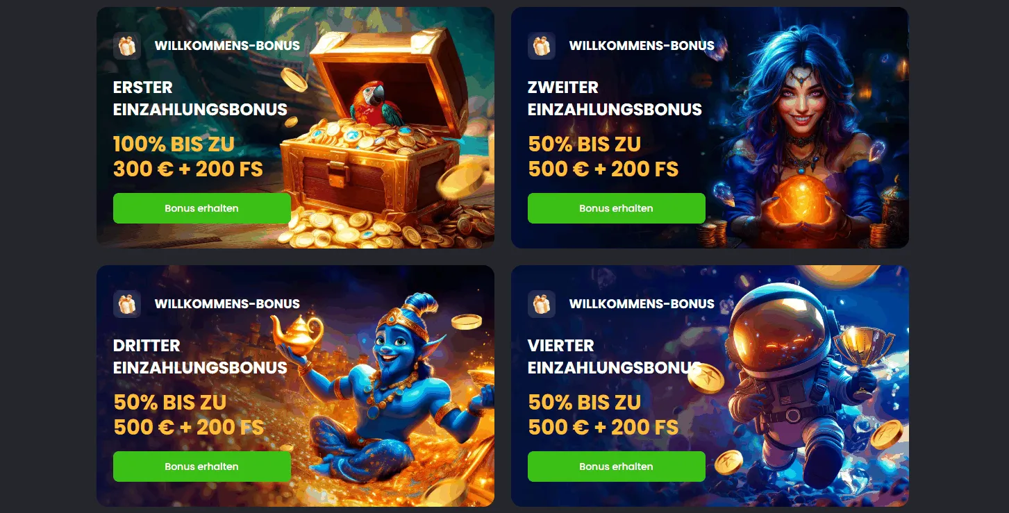 Spinline Casino Bonus für neue Spieler Willkommensbonus von Spinline Casino