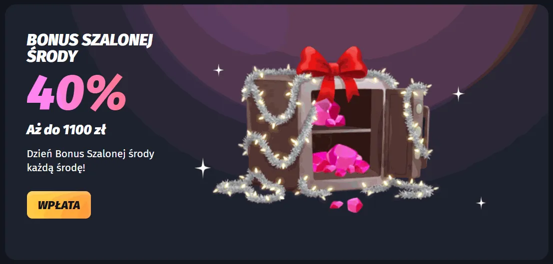 Bonus Szalonej Srody w Winshark