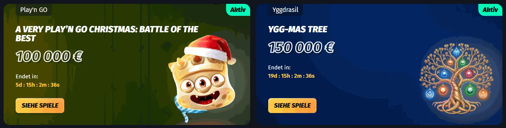 Winshark Online Casino Turniere