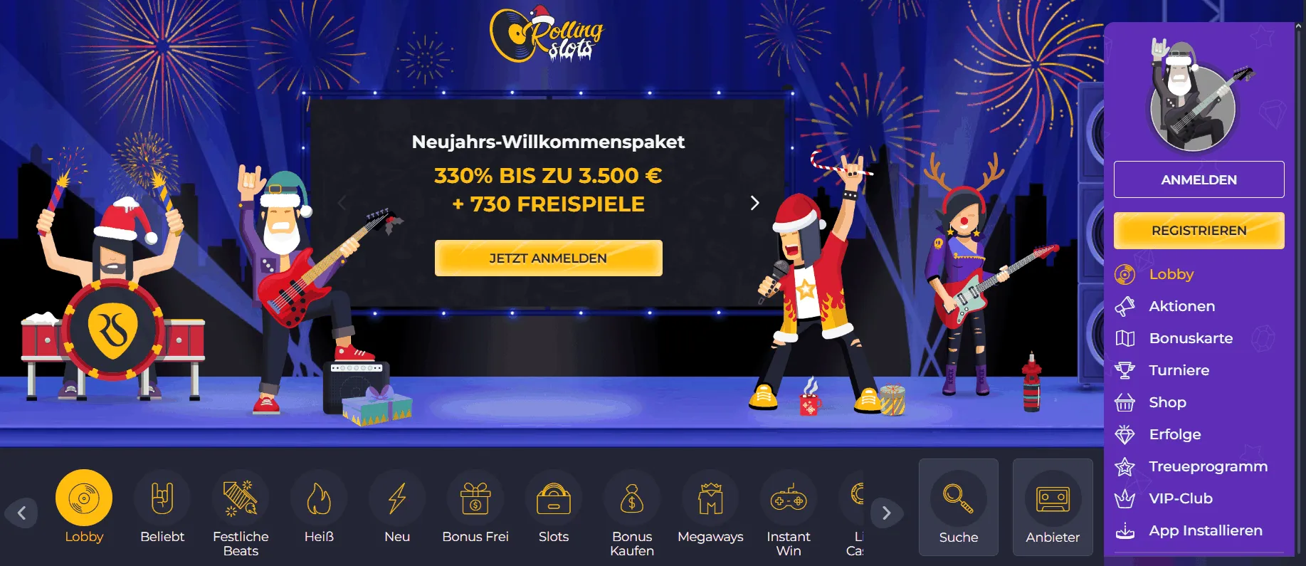 Rolling Slots Online Casino legal in Deutschland Rolling Slots Online Casino Deutschland legal